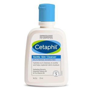 Cetaphil Gentle Skin Cleanser, Facial Cleanser for Dry to Normal Skin 125mL