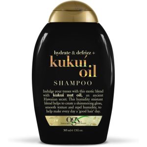OGX Shampoo Hydrate & Defrizz+ Kukuí Oil, 385ml