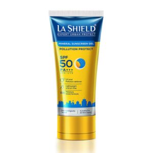 La Shield Pollution Protect Mineral Sunscreen Gel Spf 50