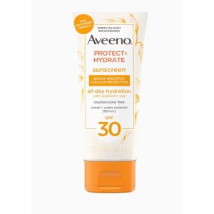 Aveeno Protect + Hydrate Moisturizing Body Sunscreen Lotion SPF 30 88mL