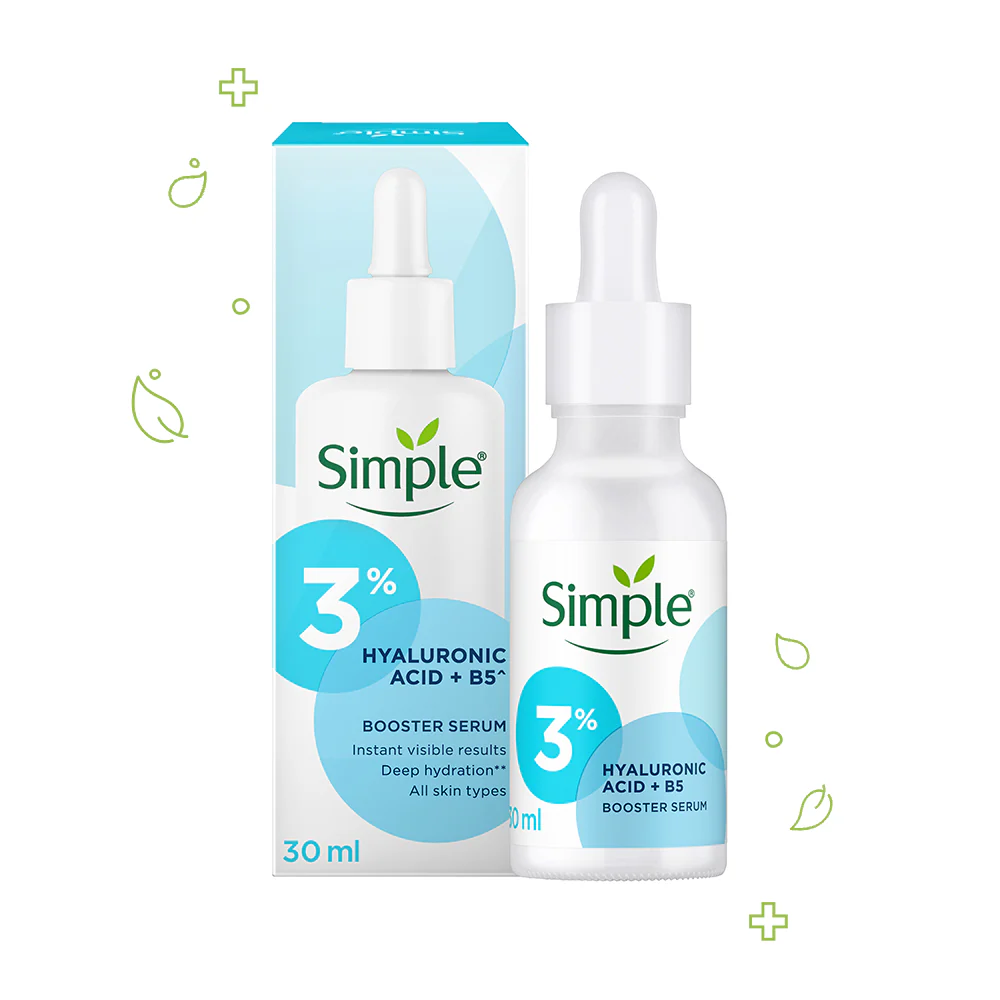 Simple Serum - 3% Hyaluronic Acid & B5 - 30mL