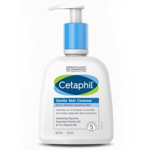 Cetaphil Gentle Skin Cleanser, Dry To Normal Sensitive Skin 250 mL