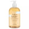 Shea Moisture Baby Wash & Shampoo Raw Shea + Chamomile + Argan Oil Calm & Comfort for All Skin Types 384 mL