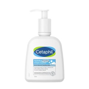 Cetaphil Hydrating Foaming Cream Cleanser Dry to Normal, Sensitive Skin 236 mL