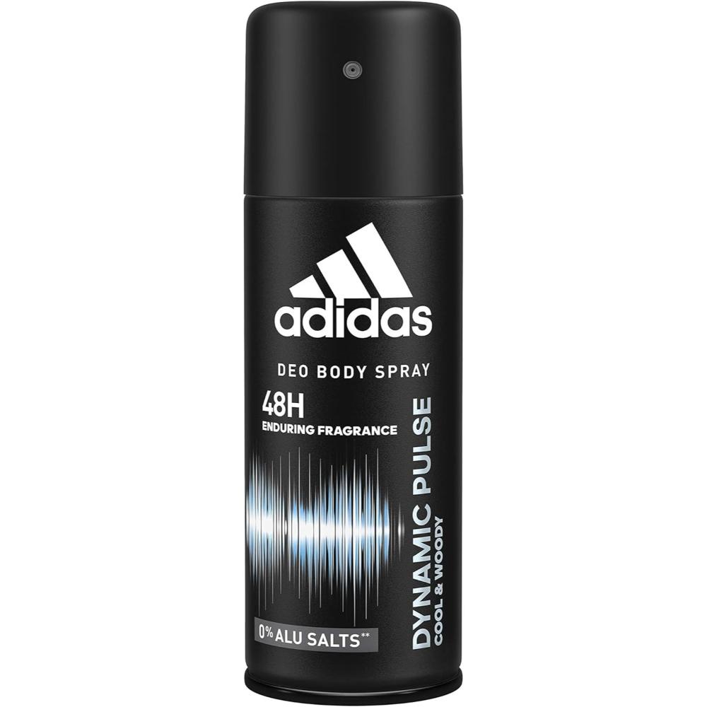 Adidas Dynamic Pulse Cool & Woody Deodorant Body Spray for Men, 150 mL